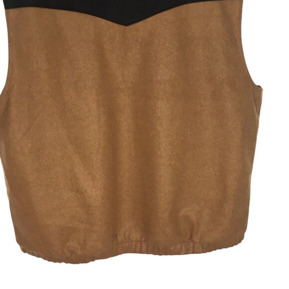 Cinch  Concealed Carry Vest Mens XXL Brown Black Wool Blend Western Aztec Lined - Picture 14 of 16